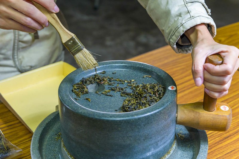 Matcha making Matcha making